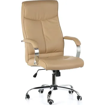 B2B Partner Kožené kancelářské křeslo LUGO, béžová