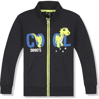 Chlapecké oblečení Chlapecká mikina Kugo FM0260 tmavě modrá