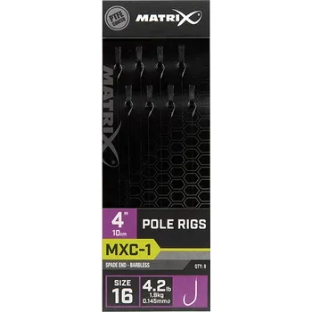 8ks - Hotový Návazec Matrix MXC-1 4” Rigs 0,145mm/Vel. 16