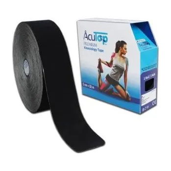 Tejpovací páska AcuTop AcuTop Premium tejp, černý, 5 cm x 32 m