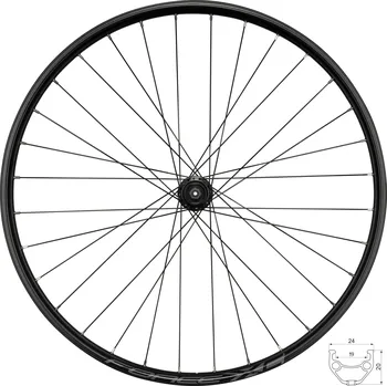 Komponent pro jízdní kolo Zapletené kolo FORCE XC DISC CL 622x19 F804323 32d zadní