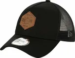 New Era Patch Black A-Frame Trucker Cap…