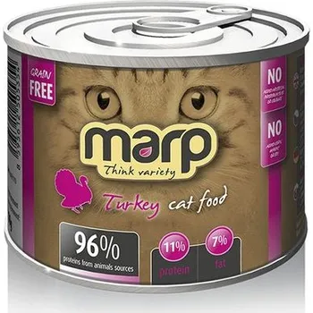Krmivo pro kočku Marp Variety Turkey CAT konzerva pro kočky s krůtou 200g