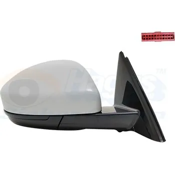 Auto zrcátko Vnější zpětné zrcátko VAN WEZEL 0261808