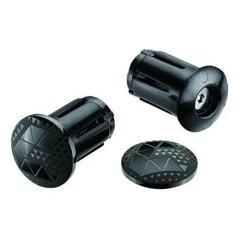 Řídítka CICLOVATION zátky do řidítek Lock-In UFO Mirror Black 10ks