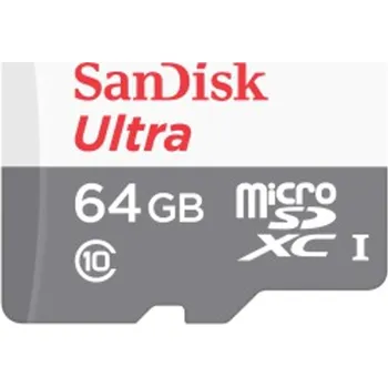 Paměťová karta Paměťová karta Sandisk Ultra microSDXC 64 GB 100 MB/s Class 10 UHS-I