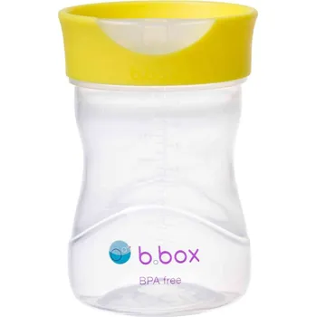 dětská jídelní sada Hrneček pro batolata 12m+ 240 ml b.box Barva: Yellow