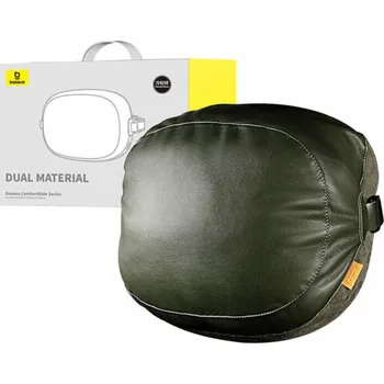 Polštář Oboustranný polštář do opěrky hlavy automobilu Baseus Comfort Ride (zelený)