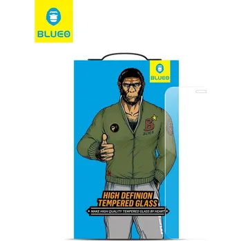 BlueO Tvrzené sklo 5D Mr. Monkey Glass pro Samsung Galaxy A54 5G , černé (Strong Lite) 5903396252280