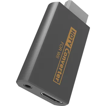 Video redukce PSko Převodník Wii2HDMI FullHD 1080p - černý, nový 14545