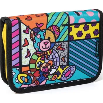 Školní batoh BAGMASTER, Školní dvouchlopňový penál CASE VEGA 22 A - Medvídek