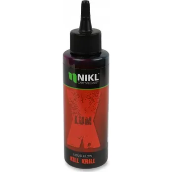 Návnadová surovina Karel Nikl Nikl LUM-X RED Liquid Glow Kill Krill 115ml