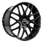 GMP 11.5Jx23 H2 ET61 5x130x71.6 BERGHEM Black glossy Porsche RL:900kg GMP 11,5x23 5x130 ET61.00