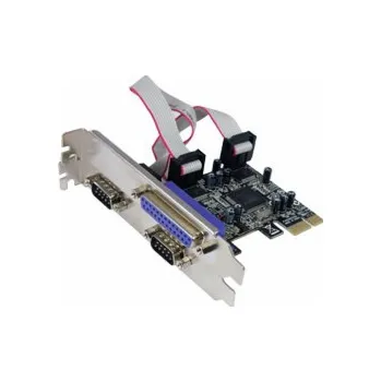 Longshine PCIe x1 řadič – 2x sériový port + 1x LPT (LCS-6322M)