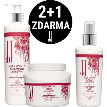 Kosmetická sada Akce 2+1 zdarma! JJ Liss & Smooth kosmetická sada pro vyhlazení vlasů (+ Dárek JJ Liss & Smooth šampón pro vyhlazení vlasů 350 ml)