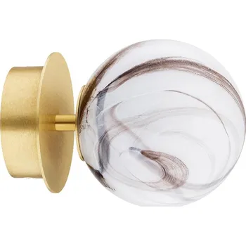 Nástěnné svítidlo Argon 8453 - Nástěnné svítidlo FABIO 1xE14/7W/230V alabastr zlatá