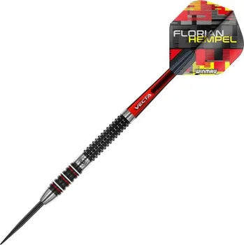 Sada šipek Winmau steel Florian Hempel 23g, 90% wolfram