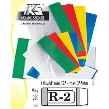 Set školních potřeb Okładka książkowa regulowana R-2 (10szt) IKS