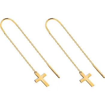 Náušnice iZlato IZ19172 Žluté zlato