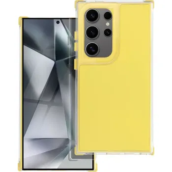 Pouzdro na mobilní telefon Super bytelné pouzdro Coolcase MATRIX - Samsung Galaxy A35 5G žluté (Odolný kryt či obal Coolcase MATRIX na mobil Samsung Galaxy A35 5G ve žluté barvě)