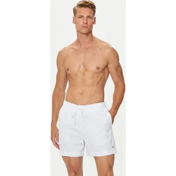 Pánské plavky Tommy Hilfiger Plavecké šortky UM0UM03280 Bílá Regular Fit XXL