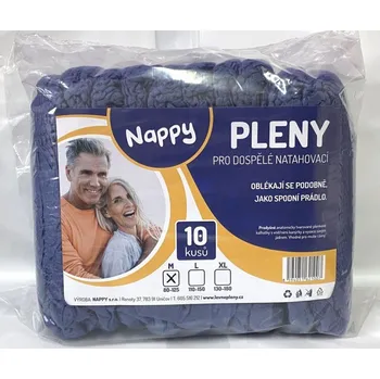 Inkontinenční kalhotky Nappy Inkontinenční kalhotky navlékací M 10 ks