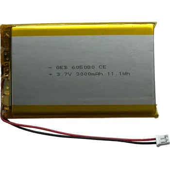 Baterie Li-Pol GEB 605080 3000mAh JST-PH 2.0 s ochranou