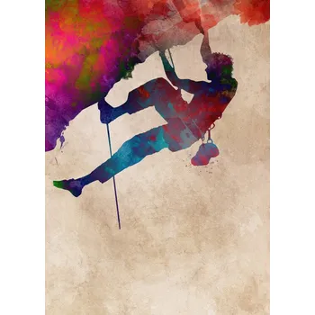 Plakát Plakát, Obraz - Mountaineer Sport Art, Justyna Jaszke
