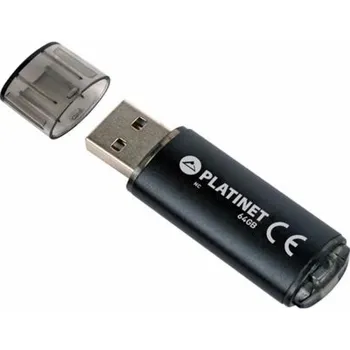 USB flash disk PLATINET PENDRIVE USB 2.0 X-Depo 64GB BLACK PMFE64