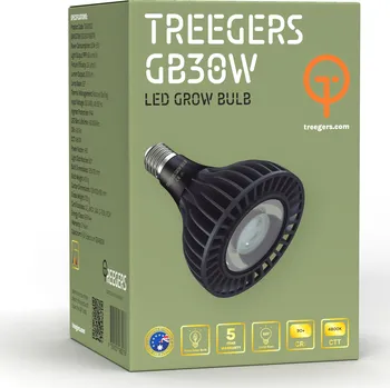 Žárovka Treegers GB30W LED Grow Bulb - 2.2 μmol/J