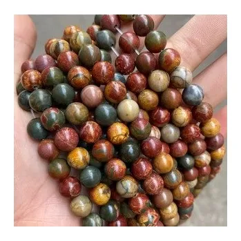 Korálek Minerál Jaspis Picaso č.352 (4mm)