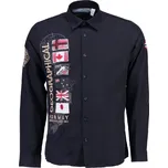 GEOGRAPHICAL NORWAY košile pánská ZERABATI LS MEN 100 M tmavě modrá