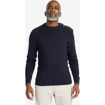 Pánský svetr TRIBORD Pánský námořnický svetr S MODRÁ