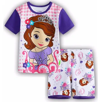 Disney Dětská letní pyžama s pohádkovými motivy Varianta: Princezna, Věk: 3T