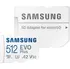 Paměťová karta Samsung EVO Plus microSDXC 512 GB UHS-I U3 V30 160 MB/s + SD adaptér