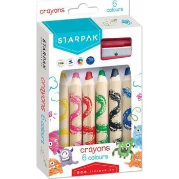 Ořezávátko Starpak OLO TUŽKA 6KOL JUMBO Ořezávátko STK PUD 1/48