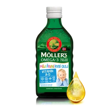 Möller's Omega 3 Můj první rybí olej 250 ml