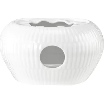 Konvice na čaj Ohříváček pod čajovou konvici AMINA, bílá, Seltmann Weiden