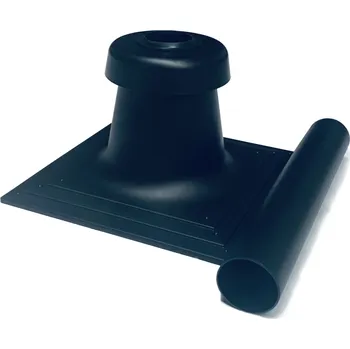 Kouřovod Brilon - spalinové systémy Poklop komínový DN80 černý, PP-UV Brilon