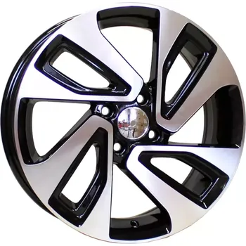 Alu kolo Alu kola Racing Line A422, 15x6 4x100 ET45, černá + leštění