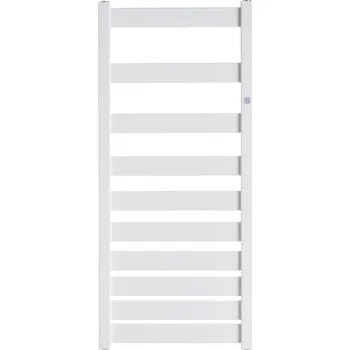 Radiátor Instalprojekt - Koupelnový radiátor BELTI bílá barva - Barva - Bílá, Doporučená topná tyč (W) - 400, Rozměr A - 50, Rozměr C - 120, Skutečný rozměr radiátoru (v mm) - 500 x 1203 mm, Typ připojení - Klasické (na rozteč) RADBEL501235