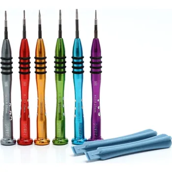 Šroubovák 6 ks šroubováků sada na opravu mobilních telefonů a tabletů