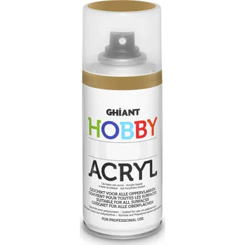 Výtvárné potřeby Ghiant - Hobby akrylová barva ve spreji - 150 ml - antická zlatá