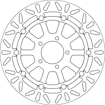 Brzdový kotouč brzdový kotouč plovoucí, NEWFREN SUZUKI TL 1000 R 1998-1999