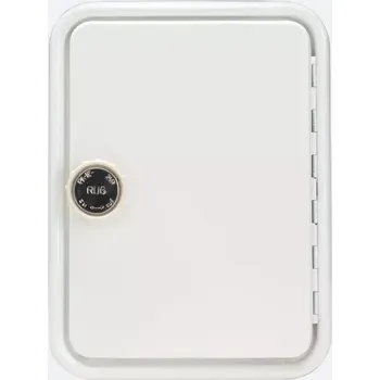 Komínová dvířka RUG Komínová dvířka bílá - otočný knoflík