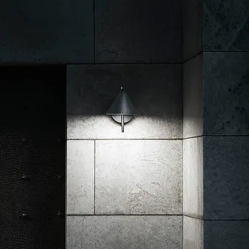 Venkovní osvětlení Flos Architectural FLOS Captain Flint venkovní světlo 2&nbsp;700K černá - Ø nástěnného držáku 15,5 cm 1 x 9,5 W LED - Doprava zdarma