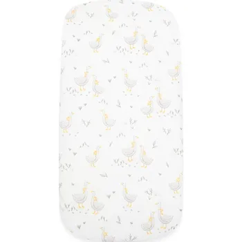 Prostěradlo Bavlněné prostěradlo do kočárku New Baby Husičky 35x75cm