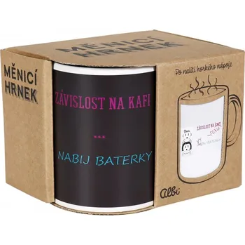 Měnící hrnek - Závislost na kafi