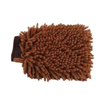 Podlahový mycí stroj Mycí rukavice 2v1 Microfiber Comfort, 20 x 13cm Hnědá