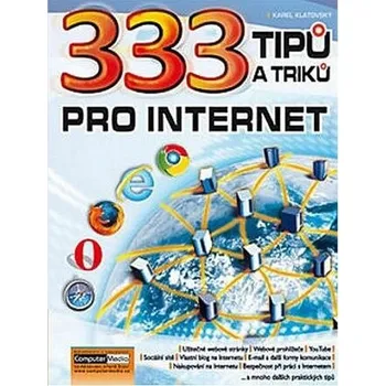 Kniha 333 tipů a triků pro internet